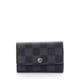 Louis Vuitton 6 Key Holder Damier Graphite