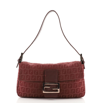 Fendi Baguette Bag Zucchino Canvas
