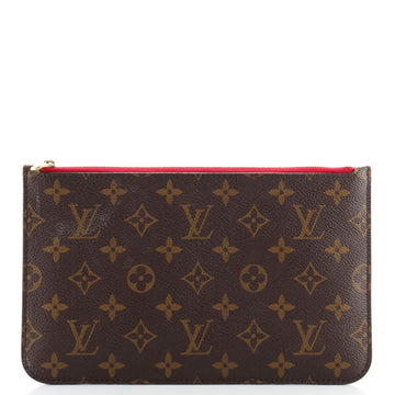 Louis Vuitton Neverfull Pochette Monogram Canvas Large