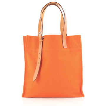 Hermes Etriviere Shopping Tote Toile and Leather