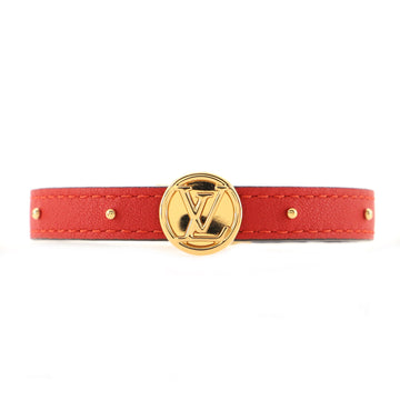 Louis Vuitton LV Circle Reversible Bracelet Monogram Canvas and Leather