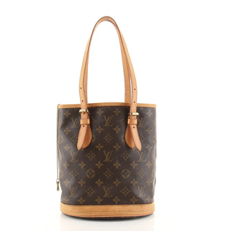 Louis Vuitton Petit Bucket Bag Monogram Canvas