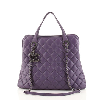 Chanel Daily Tote Quilted Lambskin Medium
