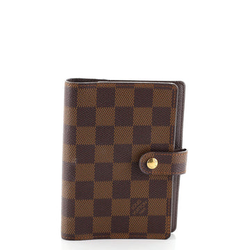 Louis Vuitton Ring Agenda Cover Damier PM