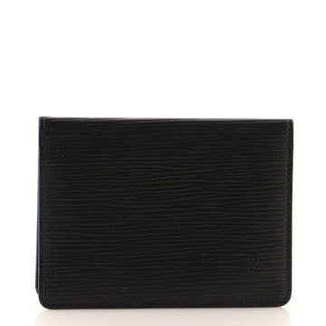 Louis Vuitton Vintage ID Card Holder Epi Leather