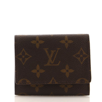Louis Vuitton Envelope Business Card Holder Monogram Canvas
