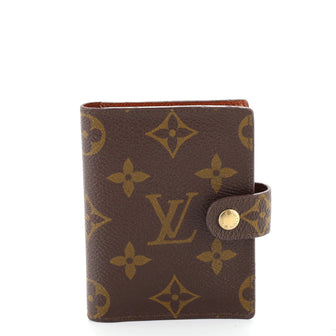Louis Vuitton Agenda Cover Monogram Canvas Mini