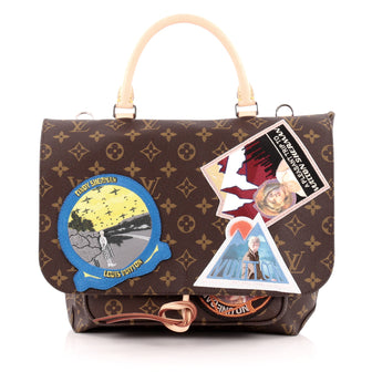 Louis Vuitton Cindy Sherman Camera Messenger Bag Patch Embellished Monogram Canvas