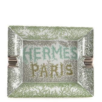 Hermes Ashtray Printed Porcelain Medium