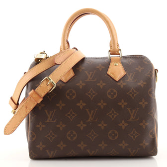 Louis Vuitton Speedy Bandouliere Bag Monogram Canvas 25