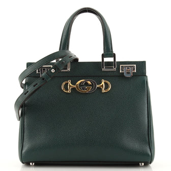 Gucci Zumi Top Handle Bag Leather Small