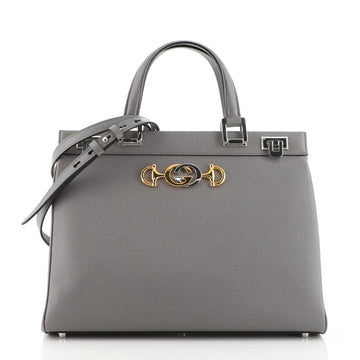 Gucci Zumi Top Handle Bag Leather Medium