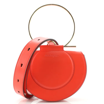 Salvatore Ferragamo Daphne Shoulder Bag Leather