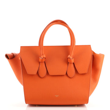 Celine Tie Knot Tote Grainy Leather Mini