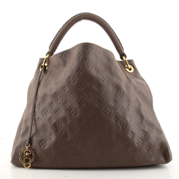 Louis Vuitton Artsy Handbag Monogram Empreinte Leather MM