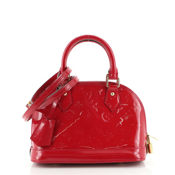 Louis Vuitton Alma Handbag Monogram Vernis BB