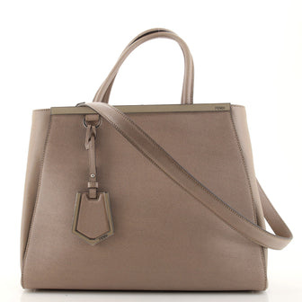 Fendi 2Jours Bag Leather Medium