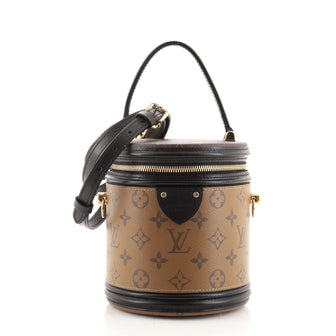 Louis Vuitton Cannes Handbag Reverse Monogram Canvas