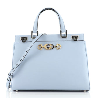 Gucci Zumi Top Handle Bag Leather Medium