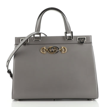 Gucci Zumi Top Handle Bag Leather Medium
