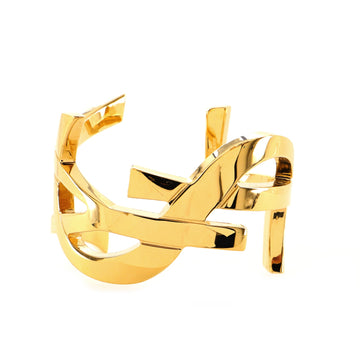 Saint Laurent Monogram Cuff Bracelet Metal