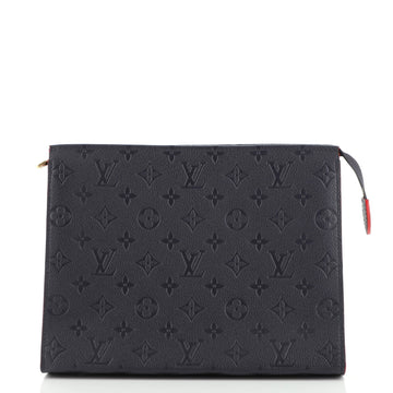 Louis Vuitton Toiletry Pouch Monogram Empreinte Leather 26
