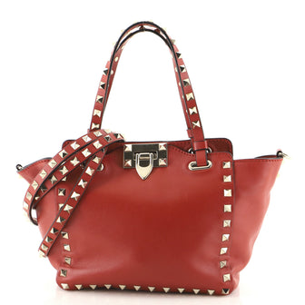 Valentino Rockstud Tote Soft Leather Mini