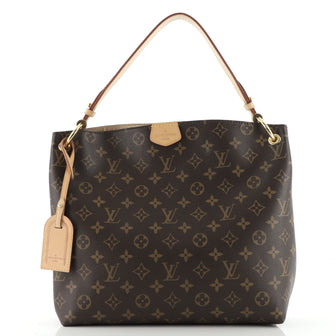 Louis Vuitton Graceful Handbag Monogram Canvas PM