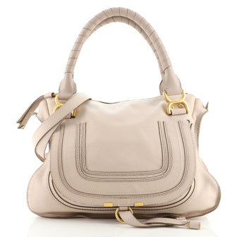 Chloe Marcie Satchel Leather Small