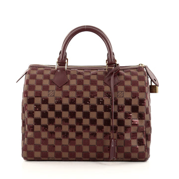 Louis Vuitton Speedy Handbag Damier Paillettes 30
