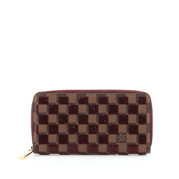 Louis Vuitton Zippy Wallet Damier Paillettes