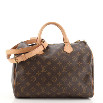 Louis Vuitton Speedy Bandouliere Bag Monogram Canvas 30