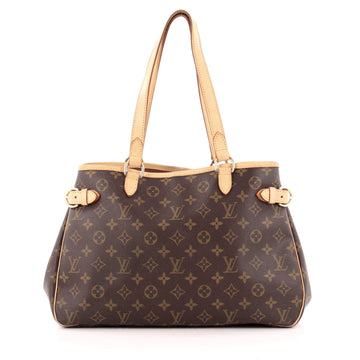 Louis Vuitton Batignolles Handbag Monogram Canvas Horizontal