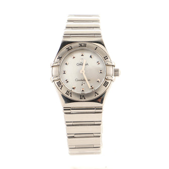 Omega Constellation My Choice Quartz Watch Stainless Steel and Mother of Pearl 22