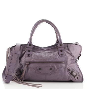 Balenciaga Part Time Classic Studs Bag Leather