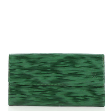 Louis Vuitton Vintage Sarah Wallet Epi Leather