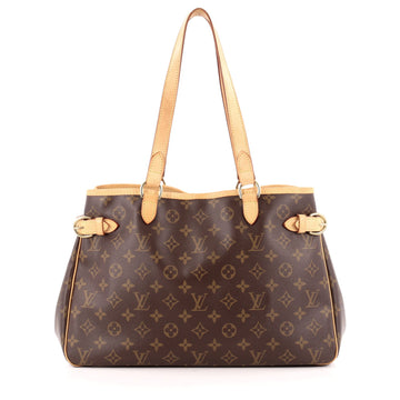 Louis Vuitton Batignolles Handbag Monogram Canvas Horizontal