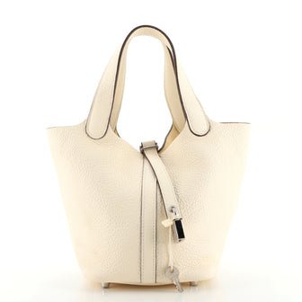 Hermes Picotin Lock Bag Clemence PM