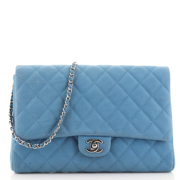 Chanel Clutch with Chain Quilted Caviar