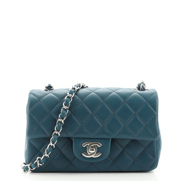 Chanel Classic Single Flap Bag Quilted Lambskin Mini