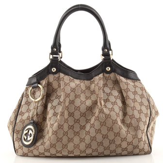 Gucci Sukey Tote GG Canvas Medium