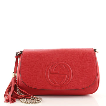 Gucci Soho Chain Crossbody Bag Leather Medium