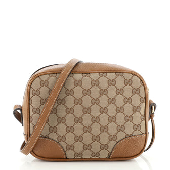 Gucci Bree Disco Crossbody Bag GG Canvas Mini