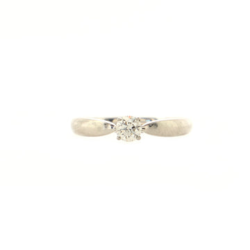 Tiffany & Co. Harmony Solitaire Ring Platinum with RBC Diamond .24CT