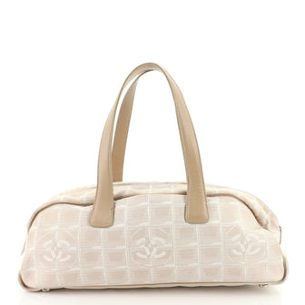 Chanel Travel Line Satchel Nylon Medium