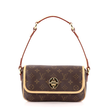 Louis Vuitton Tikal Handbag Monogram Canvas PM Brown