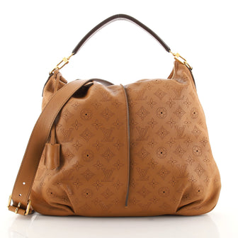 Louis Vuitton Selene Handbag Mahina Leather MM