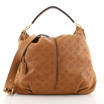 Louis Vuitton Selene Handbag Mahina Leather MM