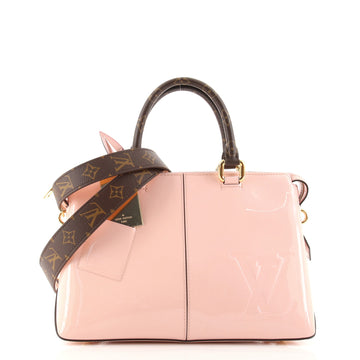 Louis Vuitton Miroir Handbag Vernis with Monogram Canvas