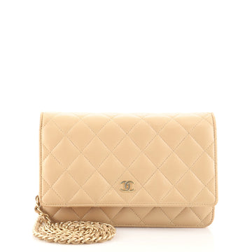 Chanel Wallet on Chain Quilted Lambskin